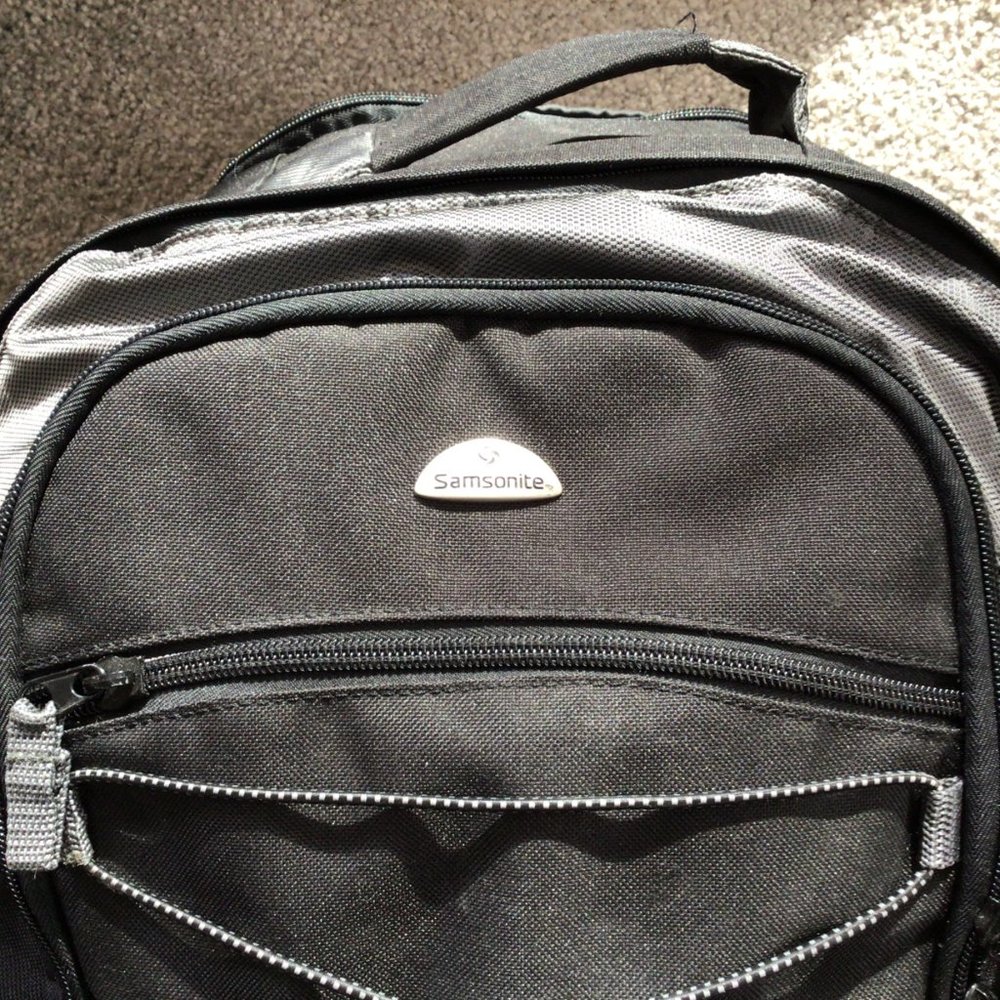 Samsonite - Black Wheeled Backpack - Picture 6 of 16